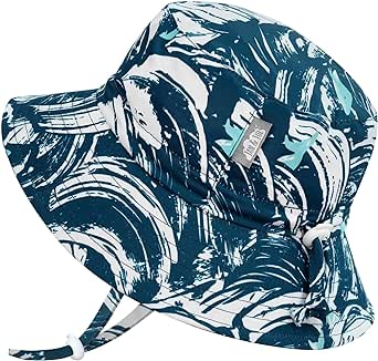 JAN & JUL Kids' 50  UPF Grow-with-Me Aqua-Dry Bucket Sun-Hat