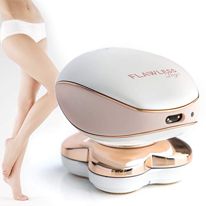 Flawless Legs Women's Hair Remover, Electric USB Rechargable Painless Epilator Portable Multi-Functional Safe Body Hair Remover for Bikini Line Leg Armpit