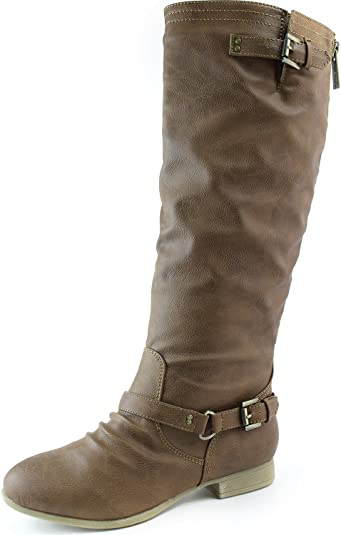 TOP Moda "Coco-1" Womens Knee High Riding Boots