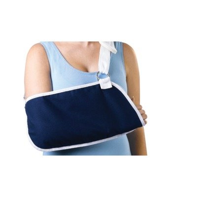 Medline Deep Pocket Arm Sling, Dark Blue, Small