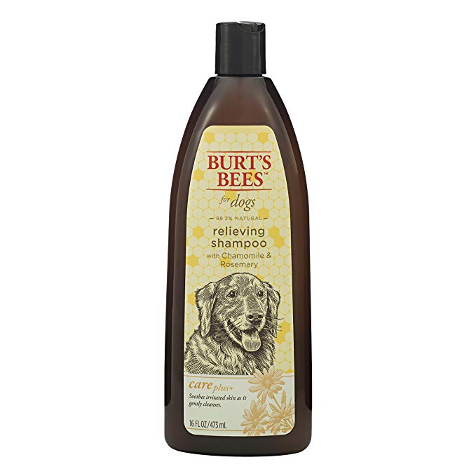 Burt's Bees for Dogs Care Plus  All-Natural Relieving Shampoo, Spray, Conditioner Made with Chamomile and Rosemary | Cruelty Free, Sulfate & Paraben Free, pH Balanced for Dogs - Made in The USA