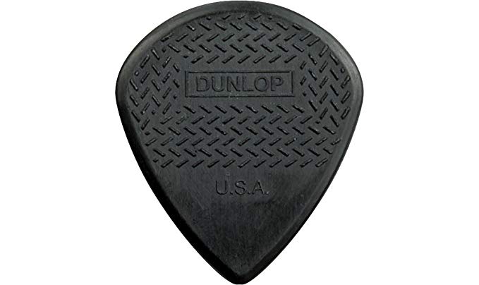 Dunlop 471P3C Max Grip Jazz III Carbon Fiber Guitar Picks, 6-Pack