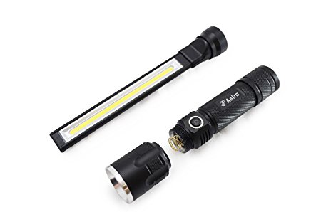 Astro Pneumatic Tool 35SLB Easy Change LED Inspection and Flashlight, Black
