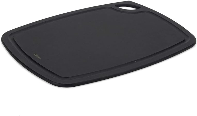 Cuisipro Fibre Wood, 9 x 12.5 x 0.25in, Slate Cutting Board