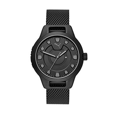 Puma Analog Black Dial Men's Watch-P5007