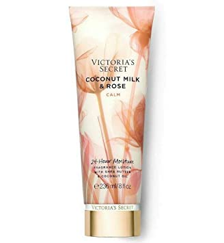 Victoria's Secret Coconut Milk & Rose Fragrance Body Lotion 8 Fl Oz (Coconut Milk & Rose)