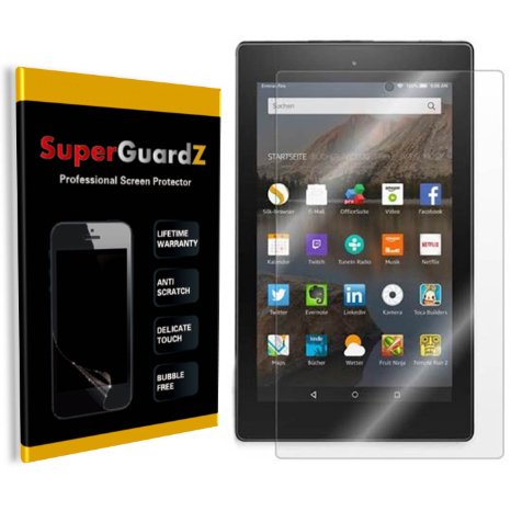 [3 PACK] For Amazon Fire 7 (5th Gen, 2015 Release) - SuperGuardZ® Screen Protector, Ultra Clear, Anti-Scratch, Anti-Bubble [Lifetime Warranty]