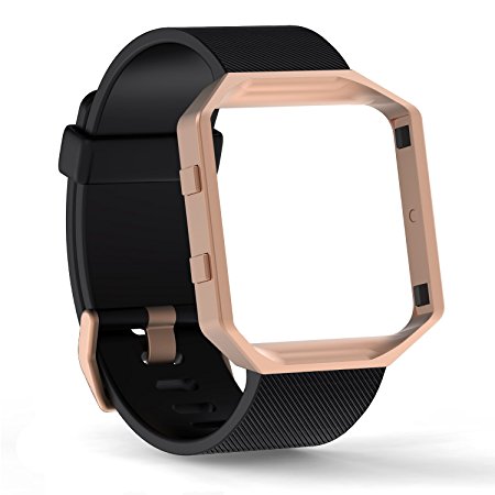 Fitbit Blaze Bands Small Large, Austrake Classic Replacement Silicone Strap for Fitbit Blaze Watch Accessory for Women Men