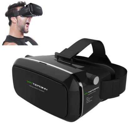 Upgraded Version Tepoinn 3D VR Glasses 3D Virtual Reality Headset