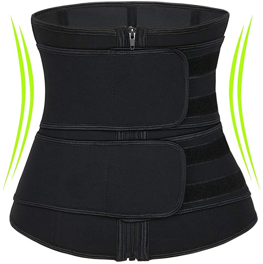 Lynz Pure Waist Trainer for Women Weight Loss Slimming Waist Trimmer Workout Corset Belt Shapewear Girdles