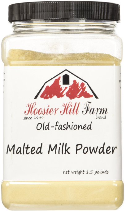 Old-fashioned Malted Milk Powder by Hoosier Hill Farm, 1.5 lbs.