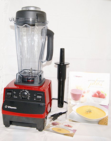 Vitamix 5200 Series Blender 64 Oz, RED 7 Yr Warranty