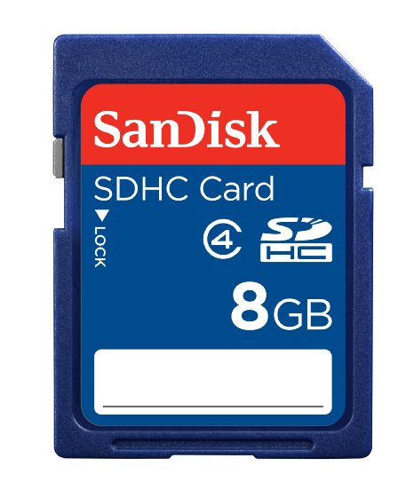 SanDisk 8GB Class 4 SDHC Memory Card - Frustration-Free Packaging