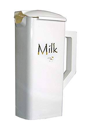 Fox Run Brands 9297 Milk Bag Pitcher, White