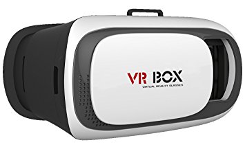 Virtual Reality 3D Glasses Alisan 2nd Gen VR Cardboard Goggle(Focal and Pupil Distance Adjustable Headset for iPhone Samsung Moto LG Nexus HTC, Black/White)