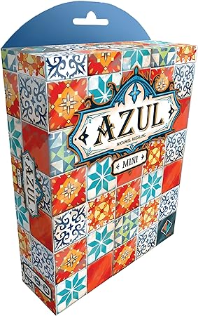 Azul Mini Board Game - Portable Tile-Placement Fun, Strategy Game for Kids and Adults, Ages 8 , 2-4 Players, 30-45 Minute Playtime, Made by Next Move Games