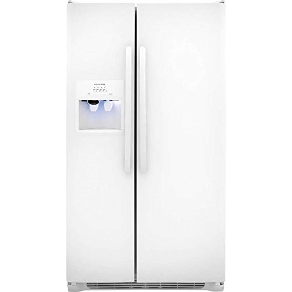 Frigidaire FFSS2614QP 26.0 Cu. Ft. Pearl White Side-By-Side Refrigerator