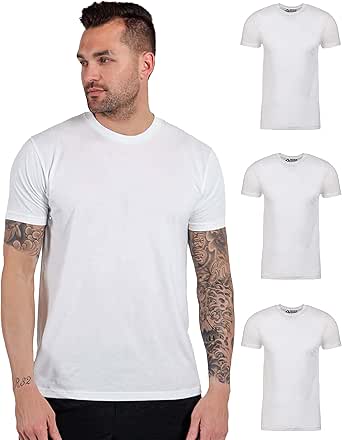 INTO THE AM Mens T Shirt - Short Sleeve Crew Neck Soft Fitted Tees S - 4XL Fresh Classic Tshirts