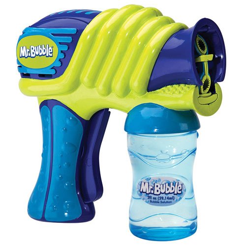 Kid Galaxy Mr. Bubble Toy Blaster Gun, Green