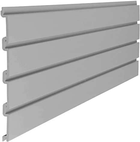 Suncast 4" Resin Slatwall Panel Sections - Gray