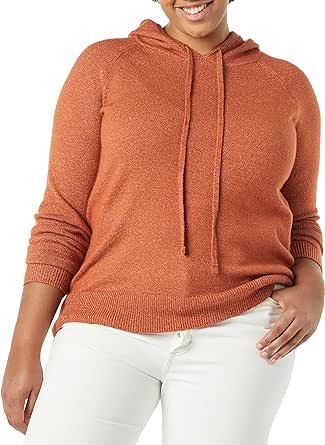 Amazon Essentials Women's Soft Touch Hooded Pullover Sweater