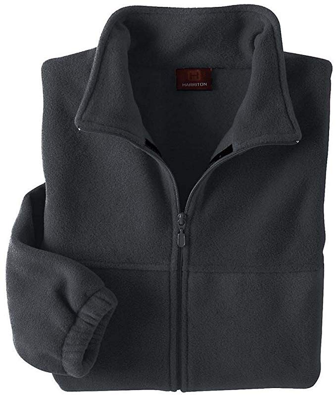 Harriton Mens Full-Zip Fleece (M990)