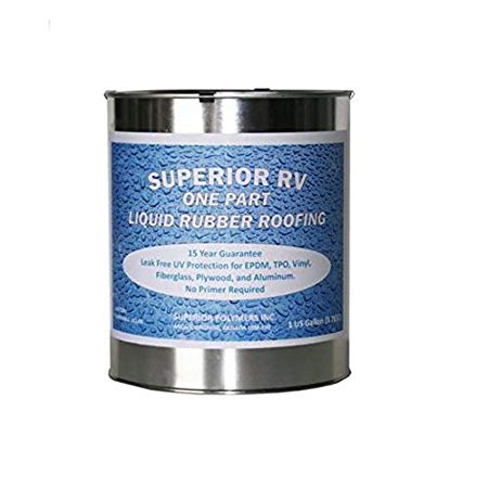 Superior RV One Part Liquid Rubber Roofing, 1 Gallon