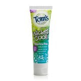 Toms of Maine Wicked Cool Fluoride Free Toothpaste Mild Mint  42 Ounce