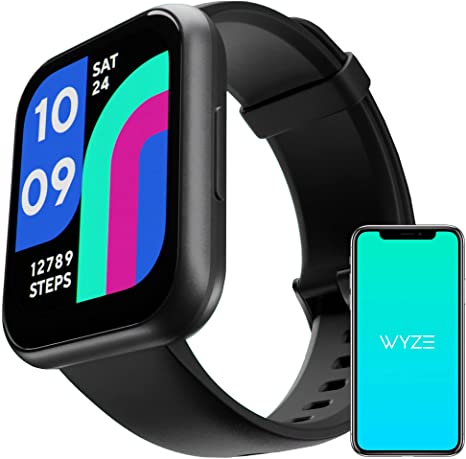 Wyze Activity Fitness Tracker Watch for Android Phones and iOS Phones, Waterproof Smart Fitness Watch with Heart Rate & Sleep Monitor for Women and Men