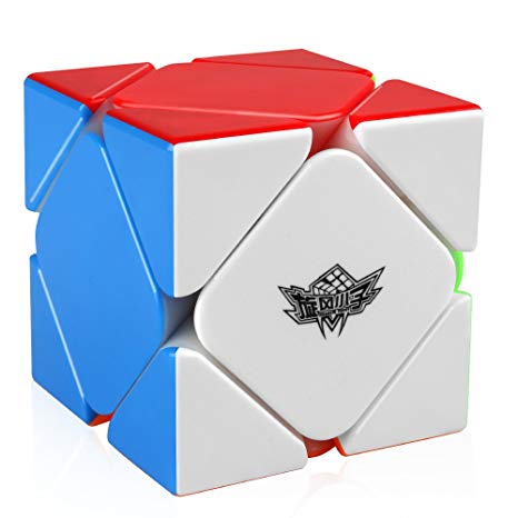 D-FantiX Cyclone Boys Magnetic Skewb Cube Stickerless Skewb Speed Cube Magic Cube Puzzle Toy