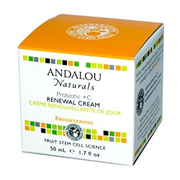 Andalou Naturals Probiotic plus C Renewal Cream Brightening -- 1.7 fl oz