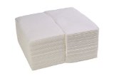 Simulinen White Premium Cloth-Like Guest Towels Package of 100  Feels Just Like Linen