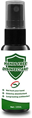 kingcux Antibacterial Gel Hand Sanitizer Alcohol-free disinfection spray antibacterial gel for hands, no need to rinse haDisposable Hand Wash Gel travel size