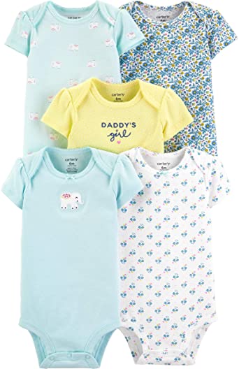 Carter's Baby Girls' Multi-pk Bodysuits 126g330