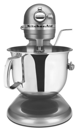 KitchenAid RKSM6573CU 6-Qt Professional Bowl-Lift Stand Mixer - Contour Silver Certified Refurbished