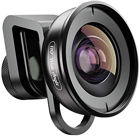Apexel HD Phone Camera Lens-110 Degree Wide Angle Lens compatible for IOS,Android and most camera phones