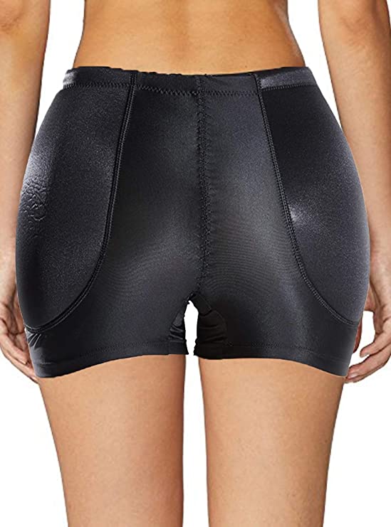 Women Hip Enhancer Panties Boy Shorts Padded Body Shaper Butt Lifter Shapewear Underwear Pads Tummy Control Seamless