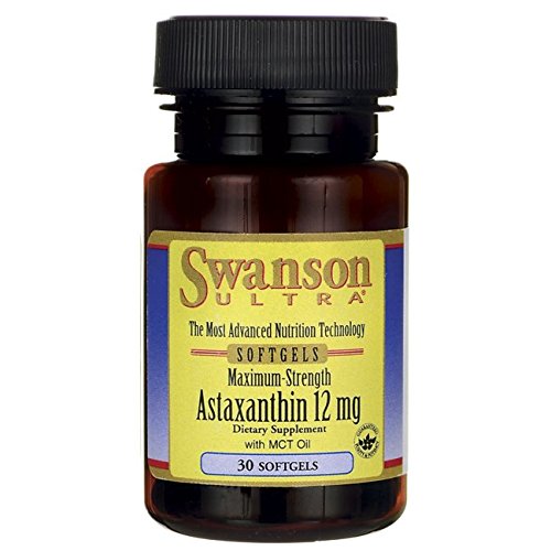 Swanson Maximum Strength Astaxanthin 12 mg 30 Sgels