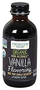 Organic, Vanilla Flavoring, Non-Alcoholic - Frontier Natural Products by Frontier Natural