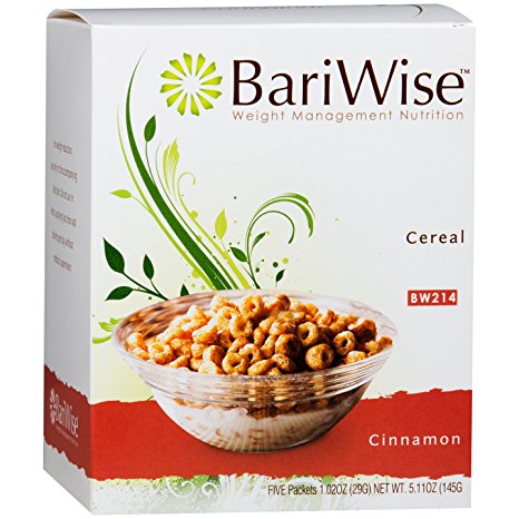 BariWise High Protein Diet Cereal - Cinnamon (5 Servings/Box)