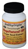 Healthy Origins Mega Natural BP-Grape Seed Extract Multi Vitamins 300 Mg 60 Count