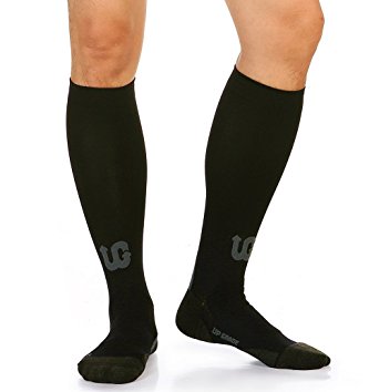 Dr.Anison Cushion Compression Socks For Women and Men Athletic Running Socks for Nurses Medical Graduated Nursing Compression Socks for Travel Running Sports Socks