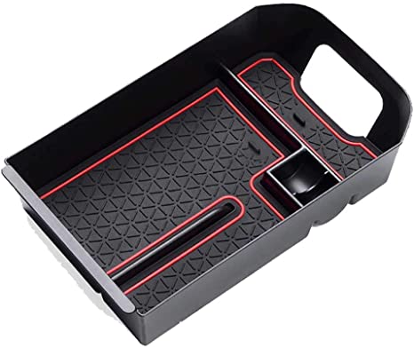 EDBETOS Center Console Organizer Tray Compatible with Toyota RAV4 2019 2020 Accessories Armrest Secondary Storage Box