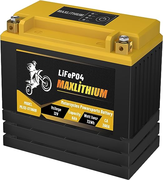 YTX12-BS/YTZ14S-BS/YTX12-BS 12V 6Ah 360CA Motorcycles Lithium Battery with Smart BMS, YTX7A-BS/YTX9-BS Lithium Battery compatible with ATV, UTV, Snowmobile, Motocross, Generator batteries,Motorboat