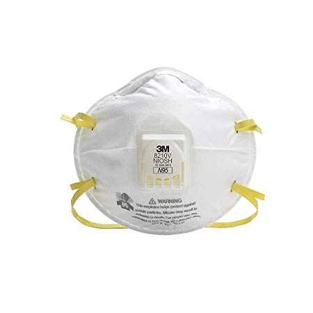 3M (TM) Particulate Respirator 8210V, N95 Respiratory Protection 30/Box