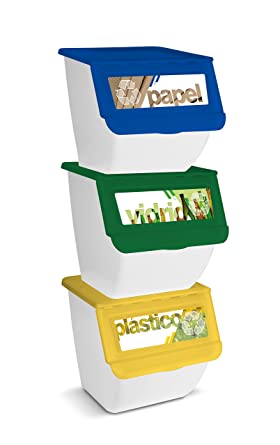 TIENDA EURASIA® Cubo de Basura para la Cocina - Cubo Basura con