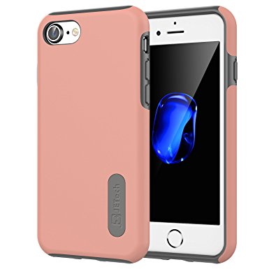 iPhone 7 Case, JETech Two-Layer Slim Protective iPhone 7 Case Cover for Apple iPhone 7 4.7 Inch (Rose) - 3423A