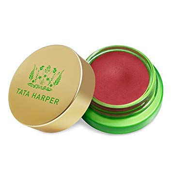 Tata Harper Volumizing Lip and Cheek Tint - Very Naughty | 100% Natural & Nontoxic | Ruby Red Cheek & Lip Tint | 4.5g
