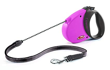 Nobby Flexi Comfort Basic 2 Rope Retractable Lead for Dog, 5 m, Pink