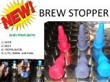 Brew Stopper 6 Pack Ideal Wine Stopper Beer Stopper Spirt Compare to Rabbit Wine and Beverage Bottle Stoppers